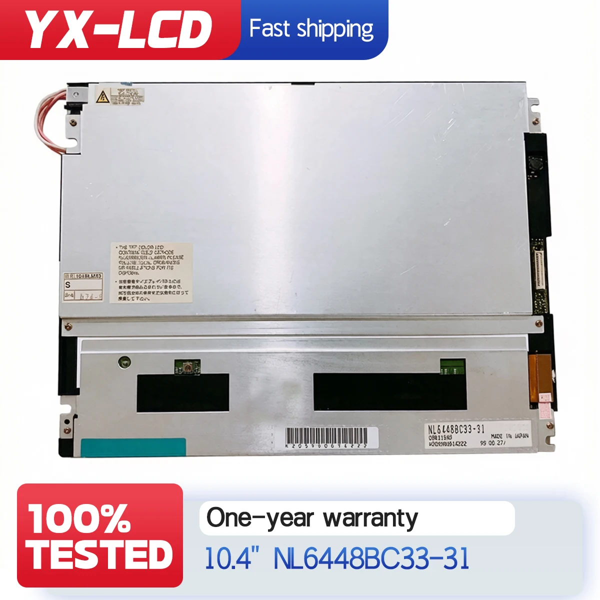 

10.4 Inch Industrial Control LCD Screen NL6448BC33-31 NL6448BC33-31D for Perfect Display
