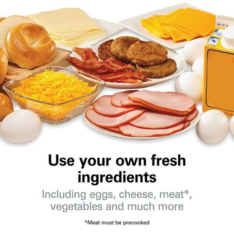 Hamburger Press Patty Maker Hamburger Press multifunzione Burger Maker per Hamburger ripieni di uova Hamburger di manzo spina europea