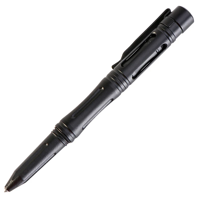 Black Aluminum Alloy Ballpoint Pen Outdoor EDC Multifunctional Portable Pen Writing Pen Suitable For Daily Office Business