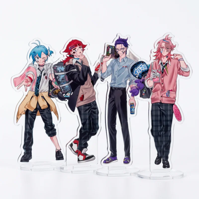 Japan Anime Welcome to Demon School Iruma-kun Acrylic Stand Model Toy Suzuki Iruma Asmodeus Alice Standing Keychain Cosplay
