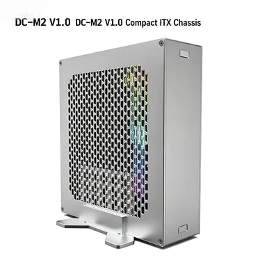 Mini A24‑V6 2.0 3.66L Mini‑ITX Case, Support Dual‑Slot Low‑Profile GPU, Compatible with BKB Back‑to‑Back ITX Motherboard
