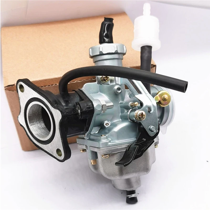 Motorcycle Carburetor kit with fuel filter and Intake Manifold Boot For Honda ATC185S ATC200 XR200