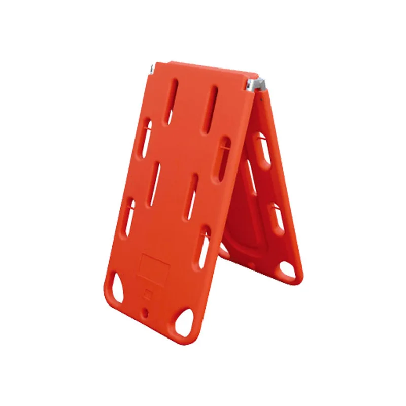 Spine Water Rescue Board Folding Plastic Floating Emergency Stretcher