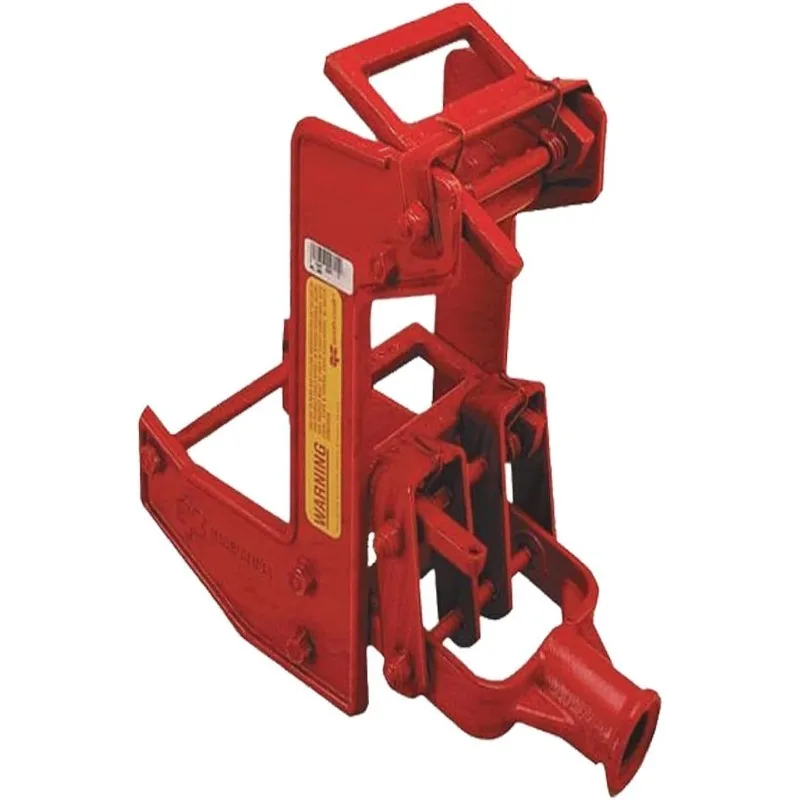 Fall Protection 2601 Portable Wall Jack, for Use with 1-1/2 X 3-1/2 in Fir Poles Or 1 in Od Steel Pipe, Malleable Iron, Red