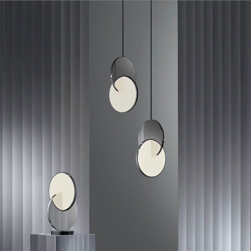 

Nordic designer online celebrity restaurant bar creative bedroom bedside mirror luxury art lights