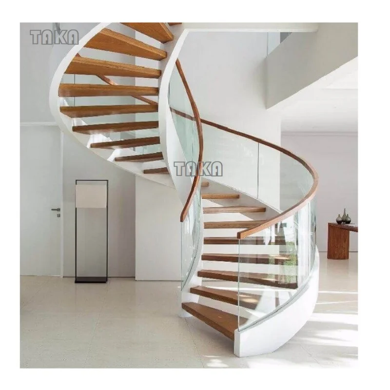 Custom.NEW design staircase/stainless steel wood stairs