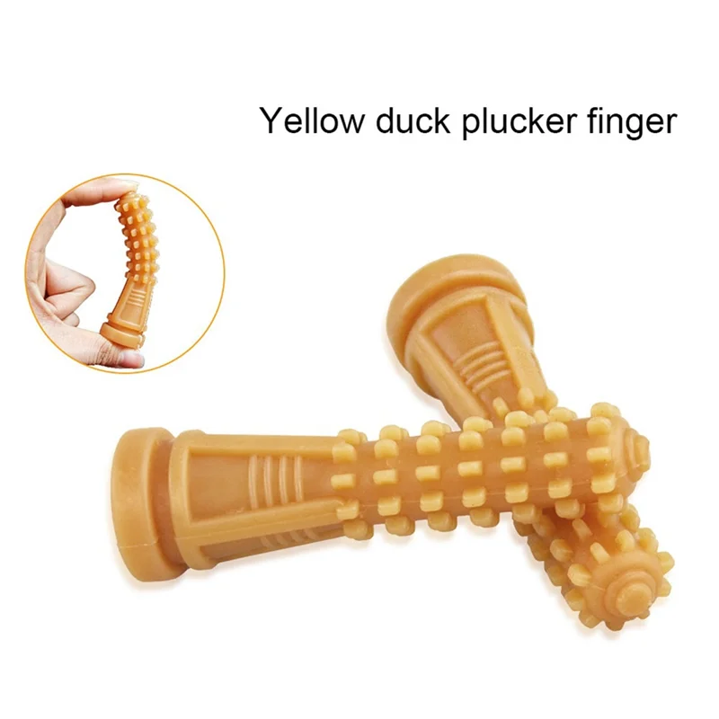 ABLL-50PCS أصابع ناتف الدجاج، ريش الدواجن نتف إصبع إزالة الشعر المطاطي للدجاج والبط والسمان والأوز المتين