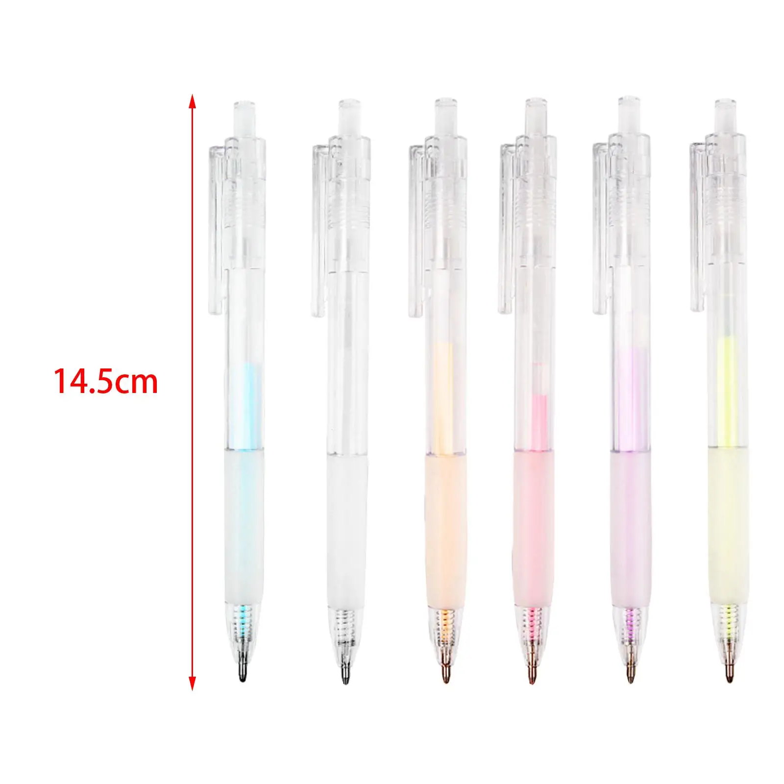 6x Dot Glue Pen with 6 Refills Continuous Professional Press Pen for Paper Crafts Posters
