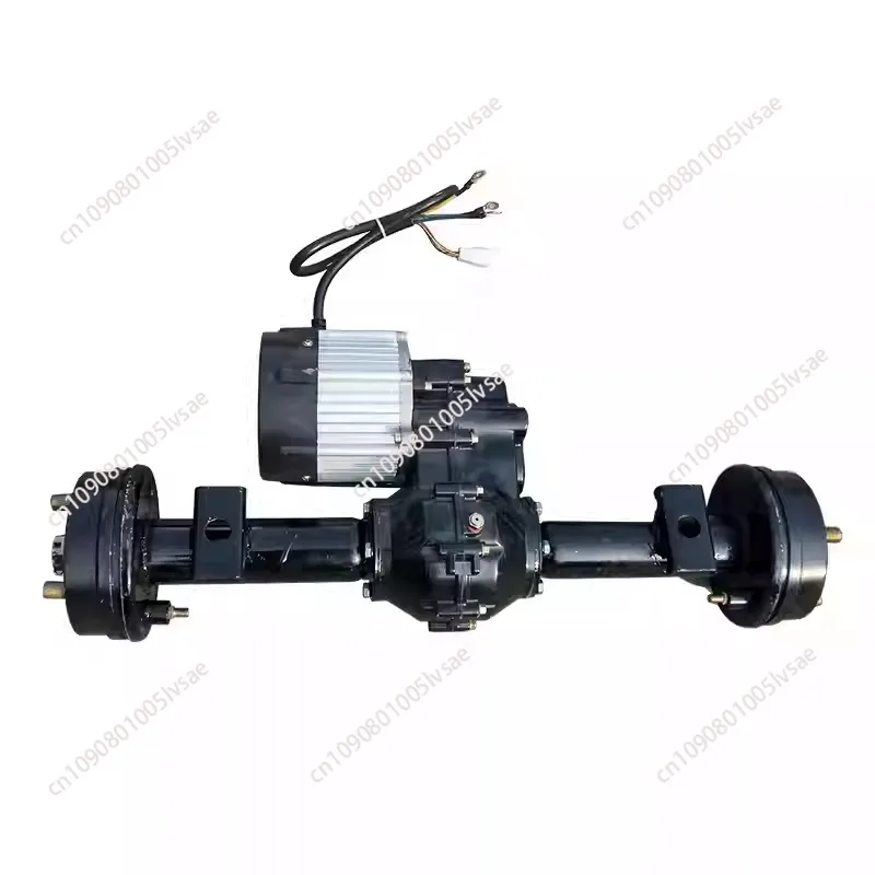 Electric trolley rear axle motor construction site trolley flatbed car  assembly low speed rear axle motor chassis accessories
