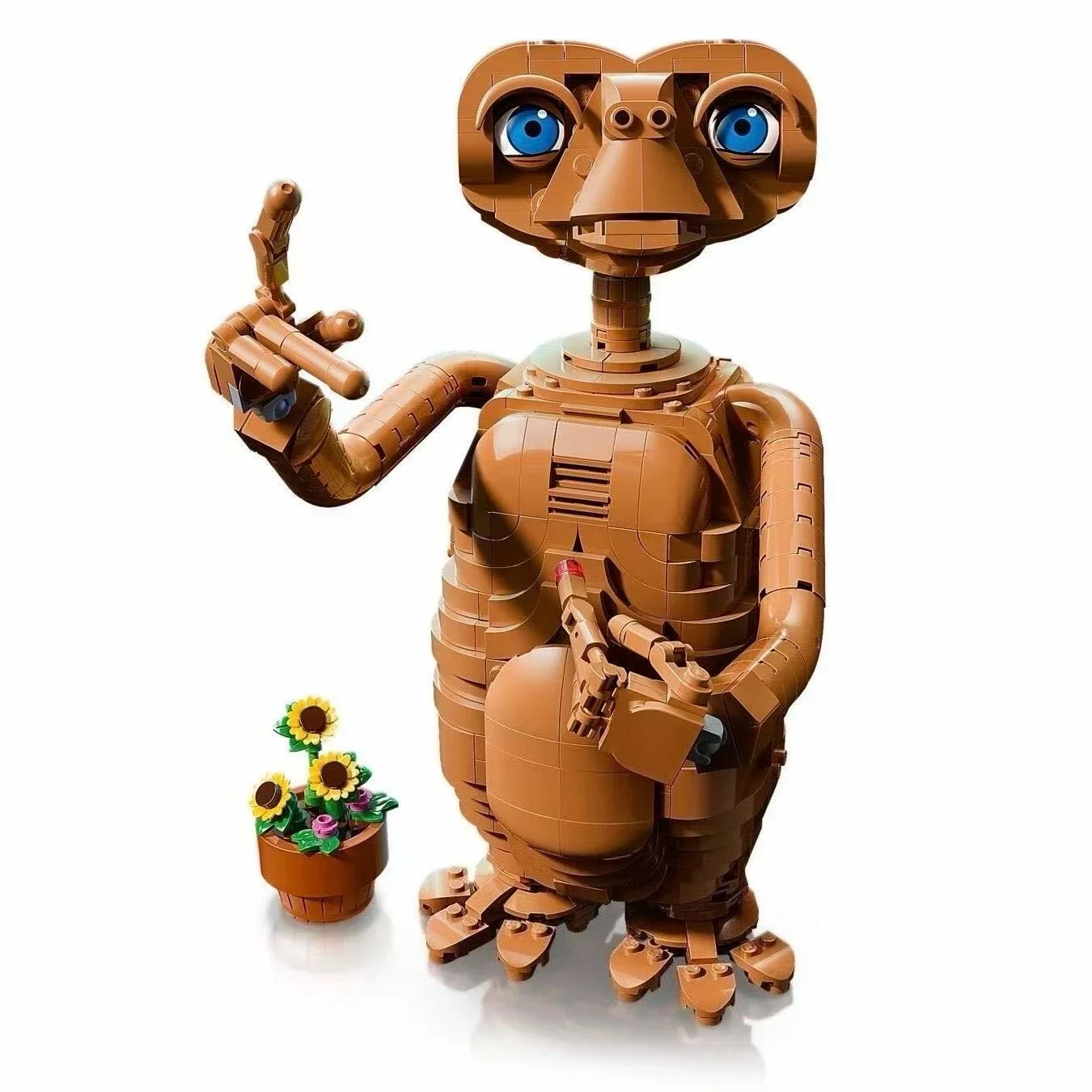 NEW In stock Creative 1226pcs Alien Building Blocks Scary Alien with Light DIY Model Bricks Toys For Adult Christmas Gift