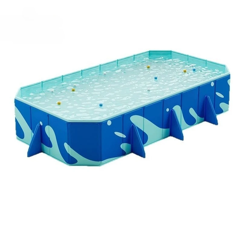Inflatable Swimming Pool Large Size High Quality Durable Build For Family With Members Outdoor Summer Water Fun
