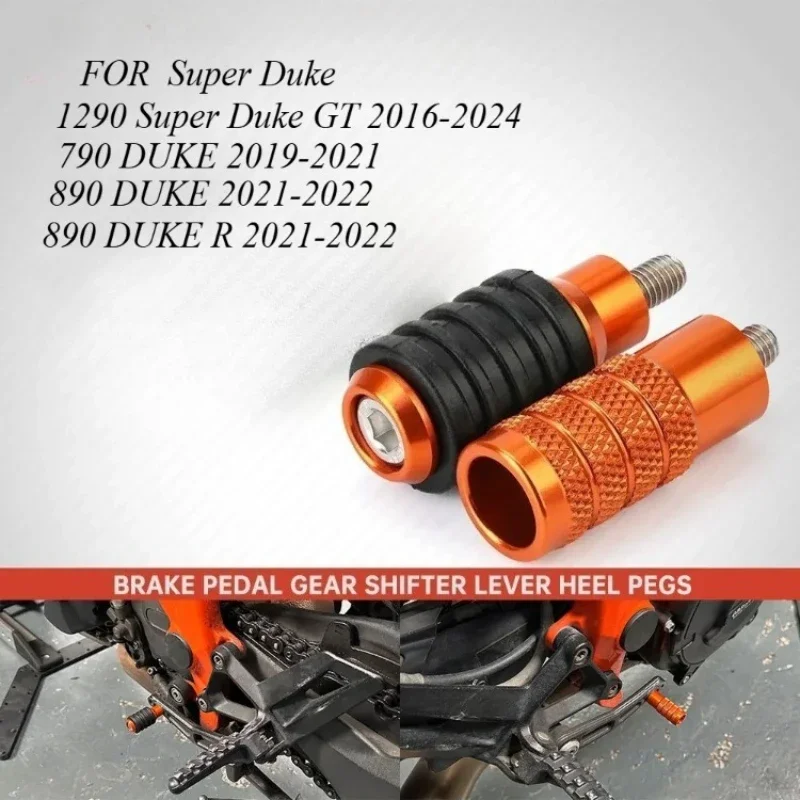 

Motorcycle Accessories Gear Shifter Lever Brake Pedal Heel Toe Peg Plate For 1290 Super Duke GT 790Duke 890Duke 790 890 Duke R