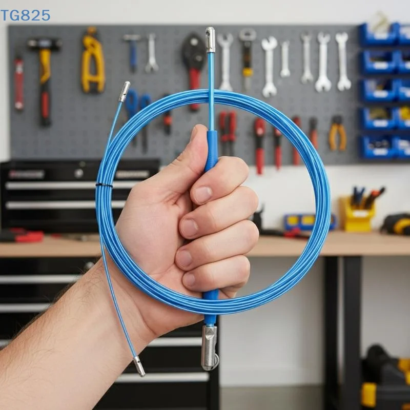 Electrical Through Wall Threader 10M/20M Sturdy Cable Wire Puller Non-slip Guide for Professional Electrician Construction Work