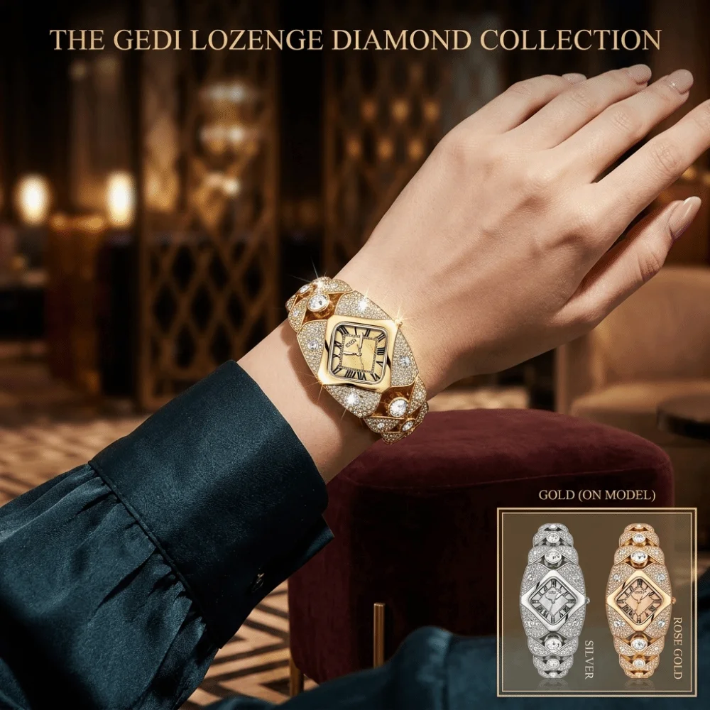 New Diamond Inlaid Bracelet Watch Light Luxury Jewelry Women Watch Waterproof Brand Watch Wedding