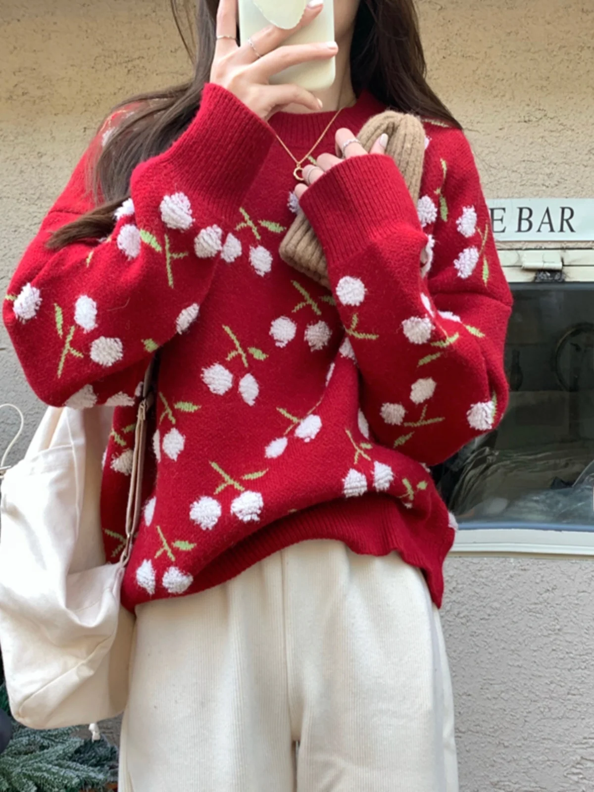 

Cisas вязаный свитер женский свободный длинный све модный весна осень зима круглый Ne удобный ленивый топ