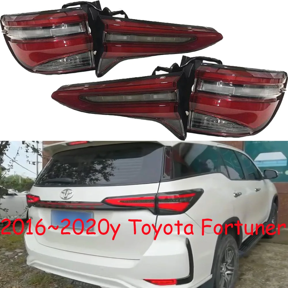 car bumper tail light for Toyota fortuner taillight Taillamp LED 2016~2020y car accessories for Toyota Fortuner fog lamp