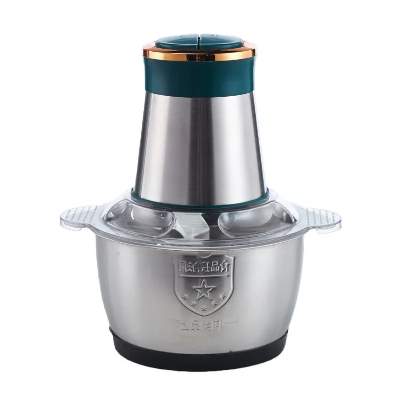 Multifunktionsmixer aus Edelstahl, leiser Fleischwolf, Küchengerät, praktisch