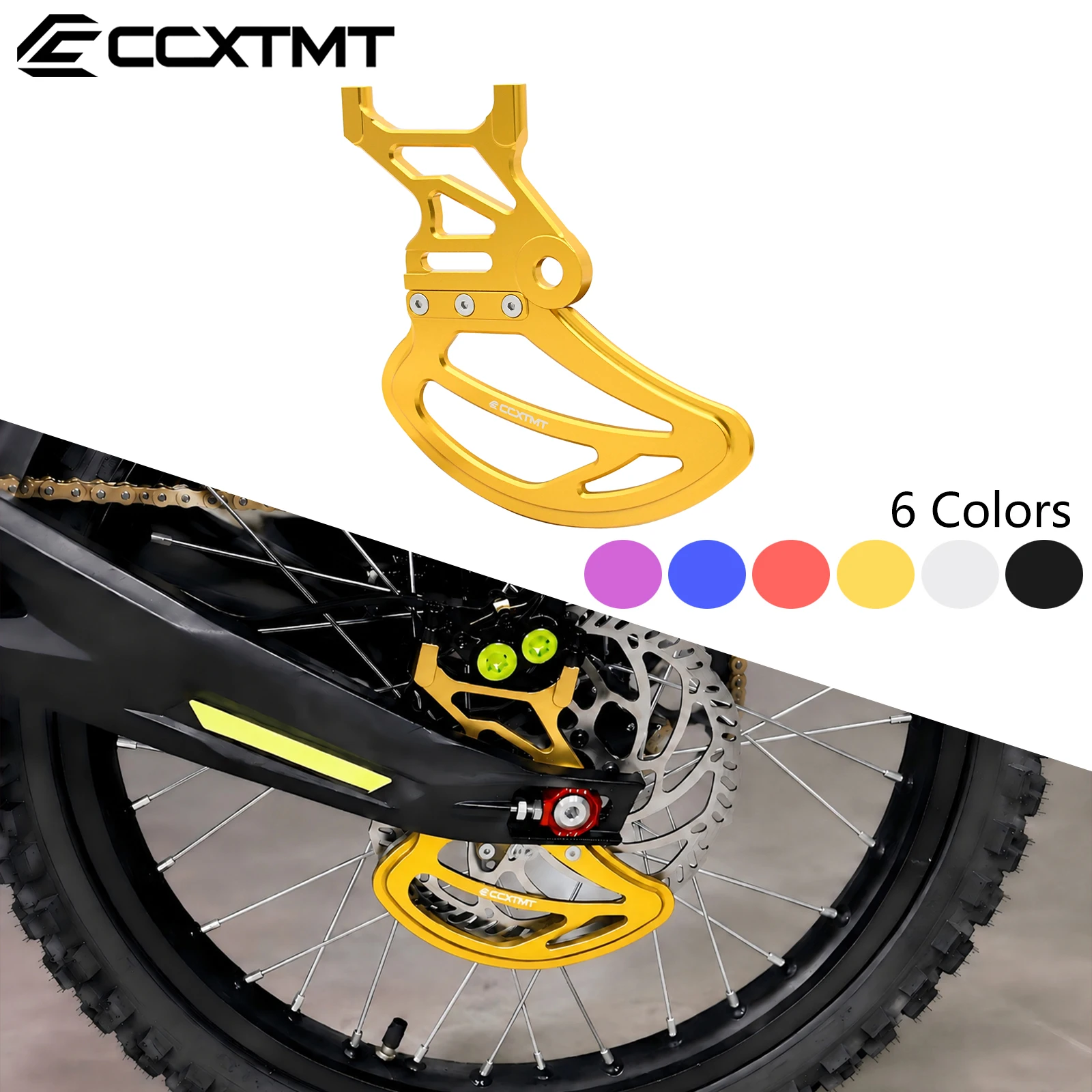 Motorcycles Accessories CNC Aluminum Rear Brake Disc Guard Cover For Segway X160 Segway X260  Surron light bee X/S/L1E Parts