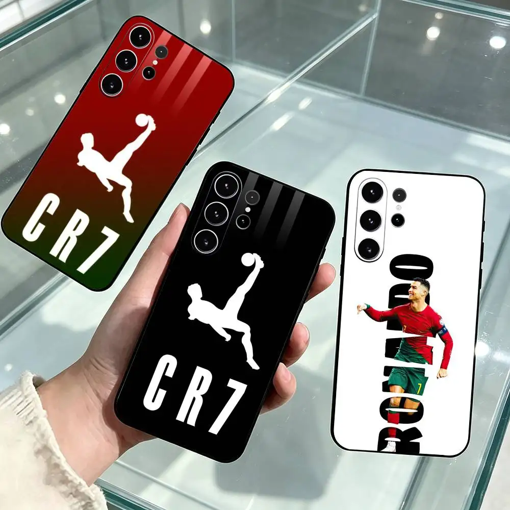 CR7 Cristiano Ronaldo-O  Phone Case For Samsung S26,S25,S24,S23,S22,S21,S30,Ultra,Plus,Fe,Soft Silicone Black Cover