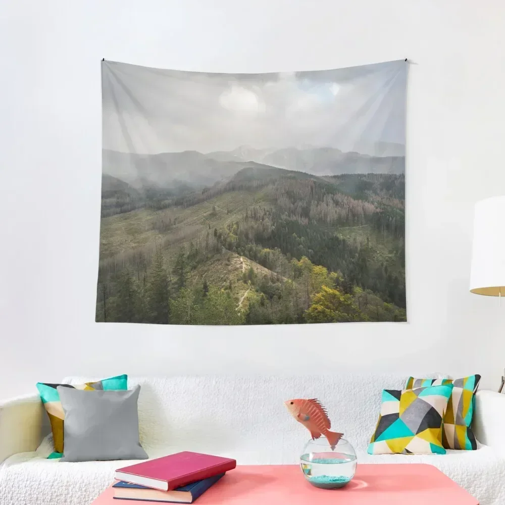 

The green mountains Tapestry Decor Home Custom Decoration Room Tapestry