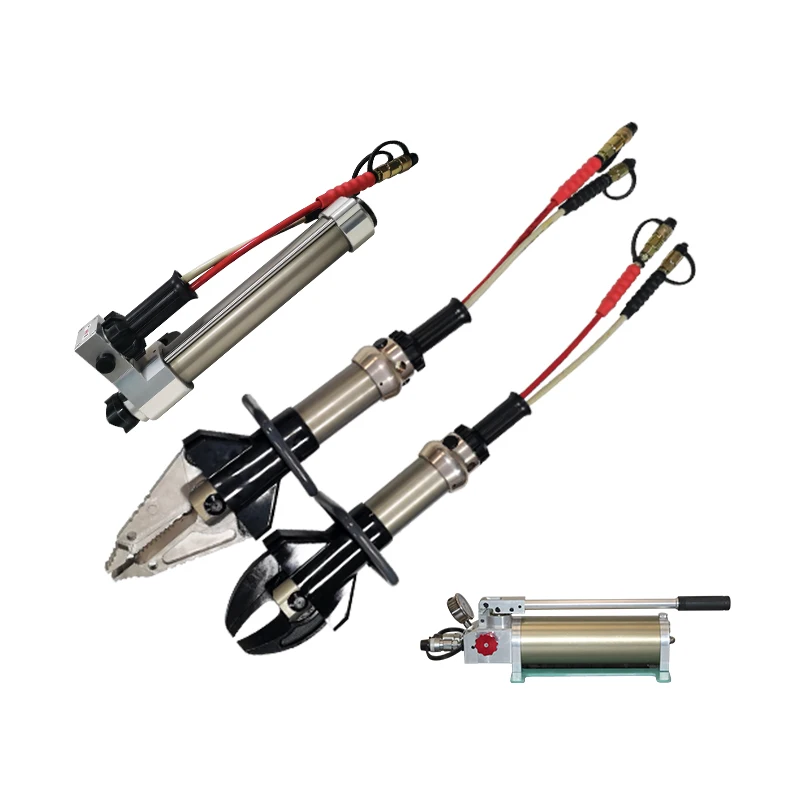 Complete Hydraulic Equipment 2 Series Hydraulic Spreader and Cutter Firefighting Rescue Hydraulic Combi Tool