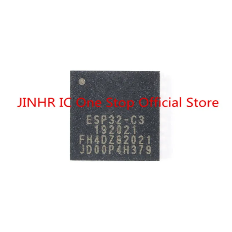 New, 1PCS ESP32-C3 ESP32-C3FH4, MCU system on chip (SoC), integrating 2.4GHz WiFi and low-power Bluetooth wireless communication