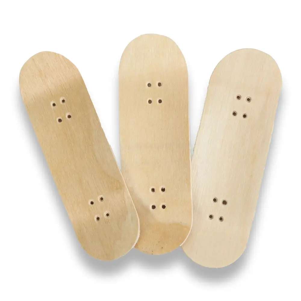 Mini Maple Fingerboard Deck, 5 Camadas De Madeira, Peças De Skate De Dedo, Acessório Durável, 30mm, 1Pc