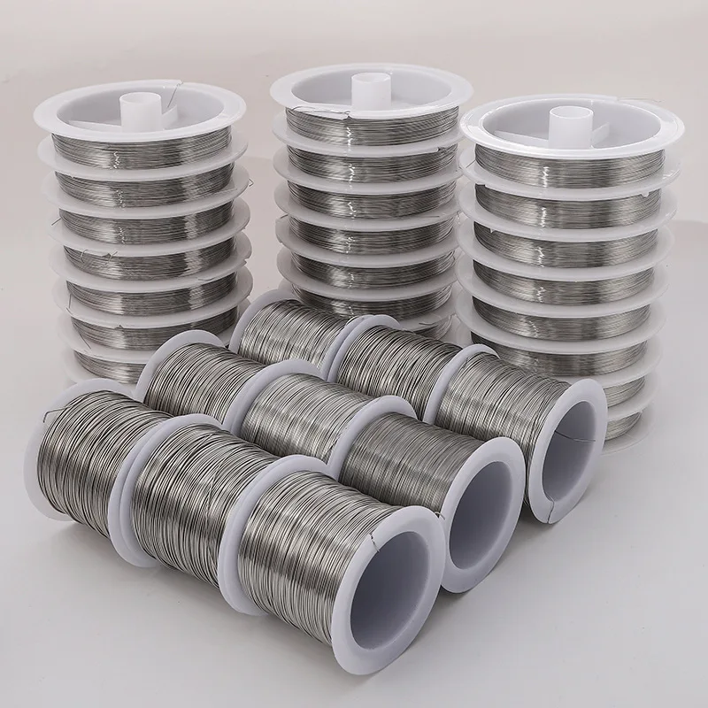 

0.2-0.6mm Soft Stainless Steel Wire Beading Wire Lead DIY New Chinese Style Bracelet Necklace Jewelry Material Accessories