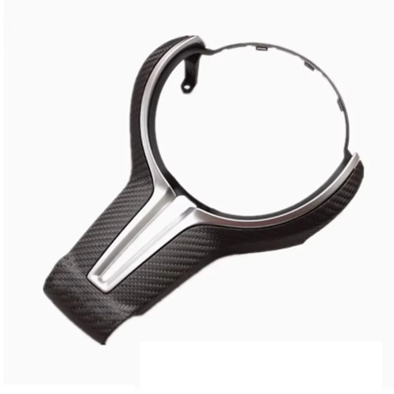 Carbon Fiber Steering Wheel Cover Trim M Sport Performance for BMW F01 F06 F10 F11 F20 F22 F30 F31 F32 F36 M2 F87 M3 F80 M4 F82 image 3