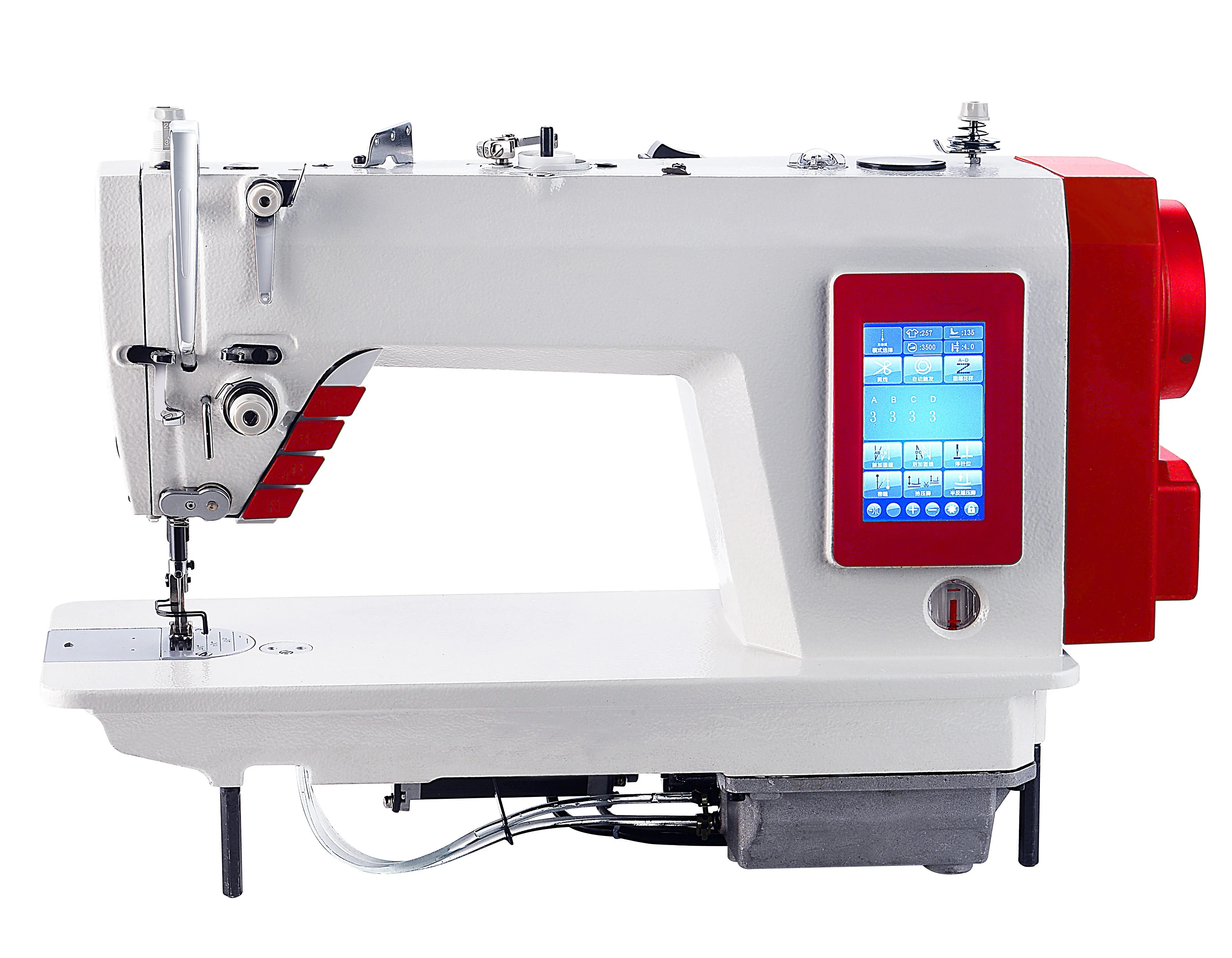 

VMA Double Step Motor Electronic Multi Function Computerized Touch Screen Lockstitch Industrial Sewing Machine