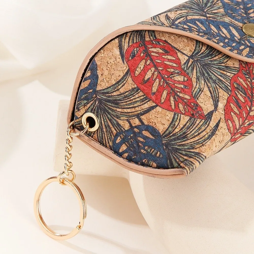 Portable Retro Print Eyeglasses Box Lightweight Pressure-Resistant Glasses Case Buckle Eyewear Box Men