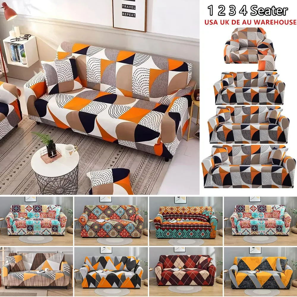 

Universal High Elasticity Sofa Cover Single Double and Triple Sofa Cover Combination Full Cover Sofa Cushion Covers1/2/3/4Seater