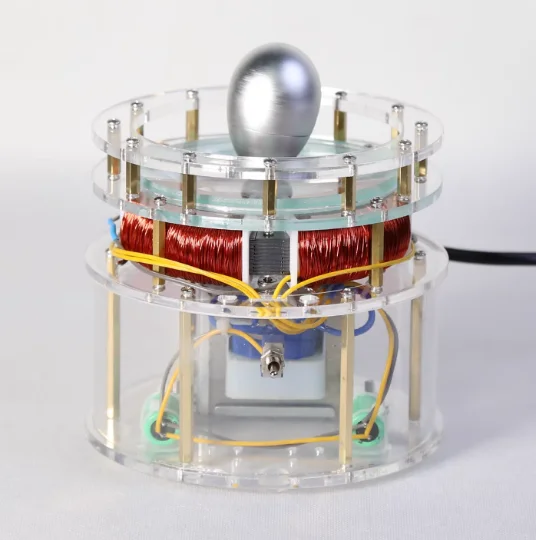 Induction Motor Model Demonstrating Rotating Magnetic Field Educational Display for Science Museum