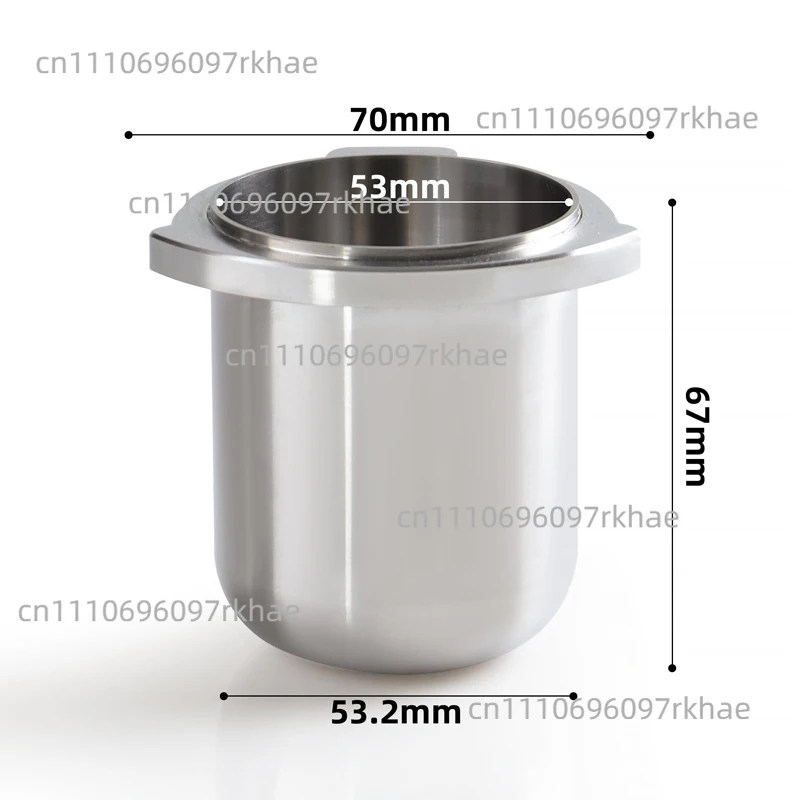 53.3mm Coffee Powder Feeder Coffee Dosing Cup for Breville Barista Express Impress BES876/870/875/878/880 Espresso Machine