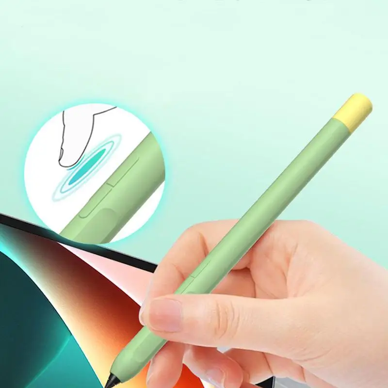 Máy Tính Bảng Cảm Ứng Stylus Bao ForXiao Mi Mi Miếng Lót 5 Pro Silicone Bút Viết Vẽ Bút Chì Bảo Vệ Cho Mi miếng Lót 5 Pro