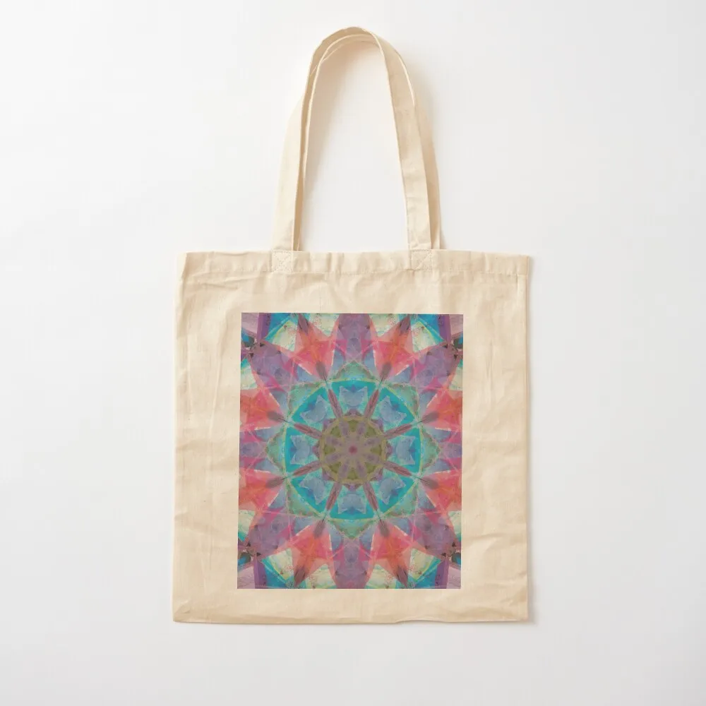 Colorful modern mandala design Tote Bag Reusable bags ecological bags Woman shopper bag