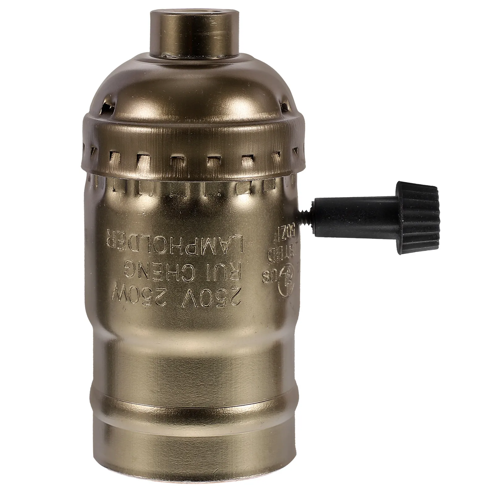 

E27 E26 Lamp Holder Socket for Light Bulb Base Vintage Style Lamp Parts Replacement Easy Install Screw Light Converter