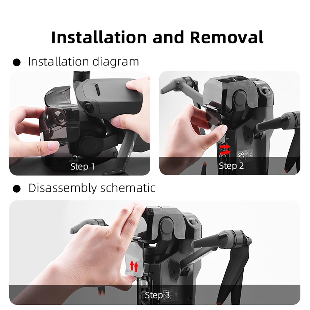 Lensdop Voor Dji Mavic 3 Pro Drone Beschermende Gimbal Lock Cover Camera Guard Anti-Kras Protector Rekwisieten Fixer Accessoires