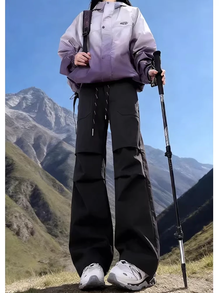 

Мужские повседневные походные брюки Bla для активного отдыха, весна-осень, износостойкие, мягкие, прямого кроя, для горного туризма