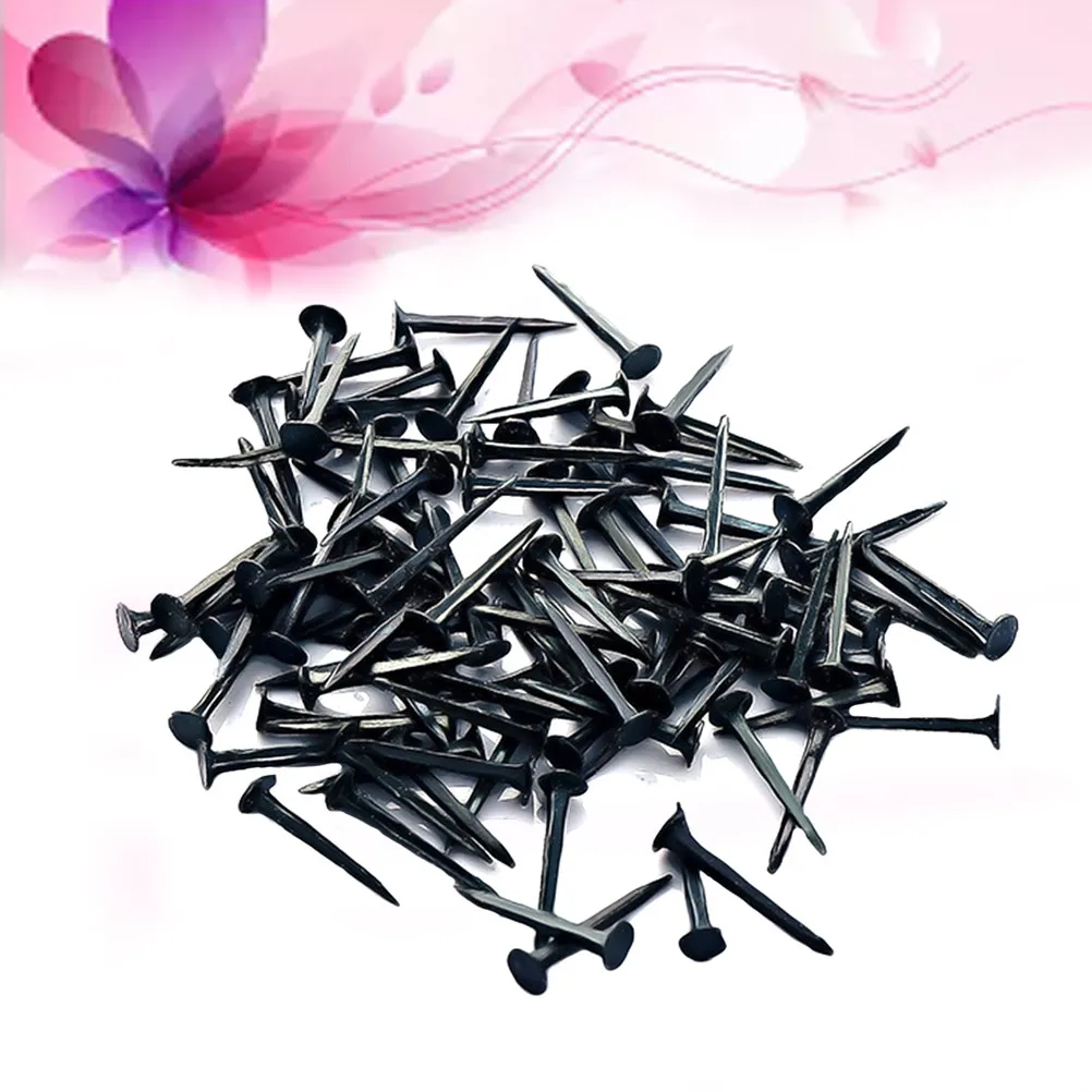 500G Pack Brass Shoe Nails for Heavy Duty Boots Heel Plate Attachment Sole Repair Craft Projects Rustproof Clinching Nails