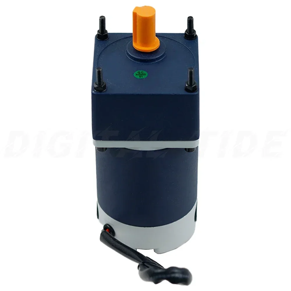 12V24V DC Gear Reducer Motor 60W Electric High Torque Micro Motor Gear Slow Speed Regulation Small Gear Motor