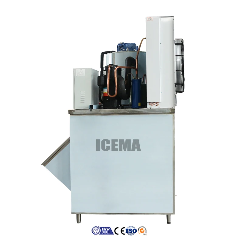 2026  300kg/500kg/1ton/2ton/3tonFlake Ice Making Machine Flake Ice Maker With Ice Storage for Fish Competitive Price