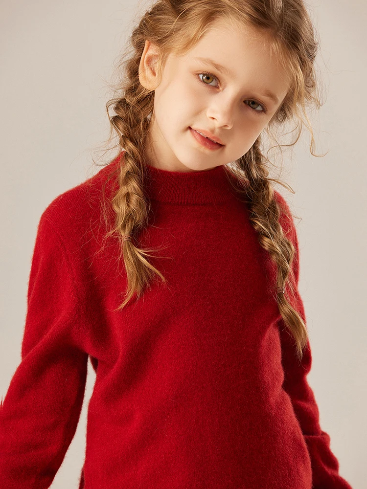 Children's Cashmere Sweater Mo - Winter Clothing Colors 评论和价格