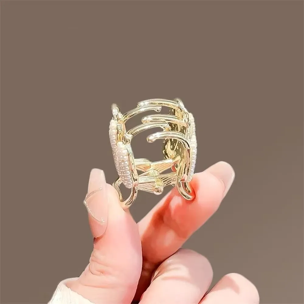 Nuovo Koala Granchio Mini Artigli per capelli Perla Donna Ragazze Accessori per capelli moda Forcine per capelli alla moda Princess Bnags