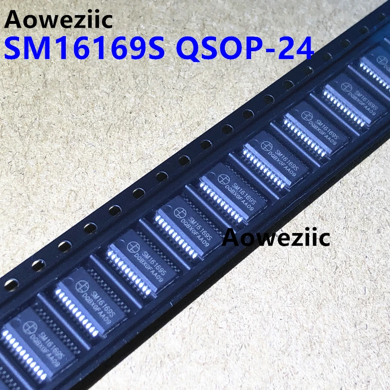 SM16169S QSOP-24 chip low power consumption high brush constant current LED driver IC brand new