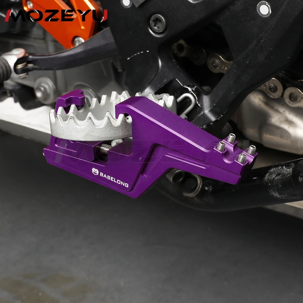 For KTM 690 SMC SMC-R 690 Enduro R 2007-2024 2025 CNC Aluminium Passenger Footpegs Extensions Adjustable Front Foot Peg Extender