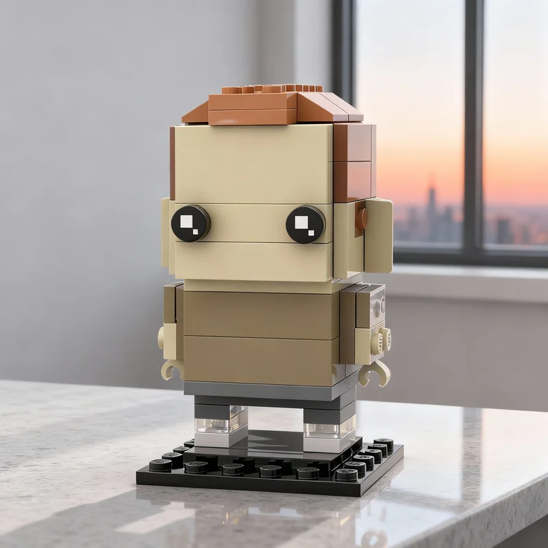 

196pcs MOC Shaun The Dead Brickheadz Model Building Blocks Construction DIY Creative Idea Toys Education Christmas Gifts Brick