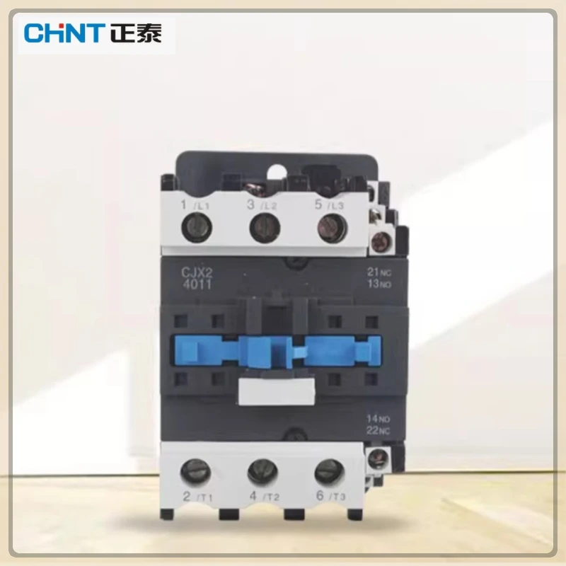 

Chint CJX2-4011/5011/6511 AC Contactor 3-Phase 40A/50A/65A 24V/36V/110V Coil Long Service Life Wide Application