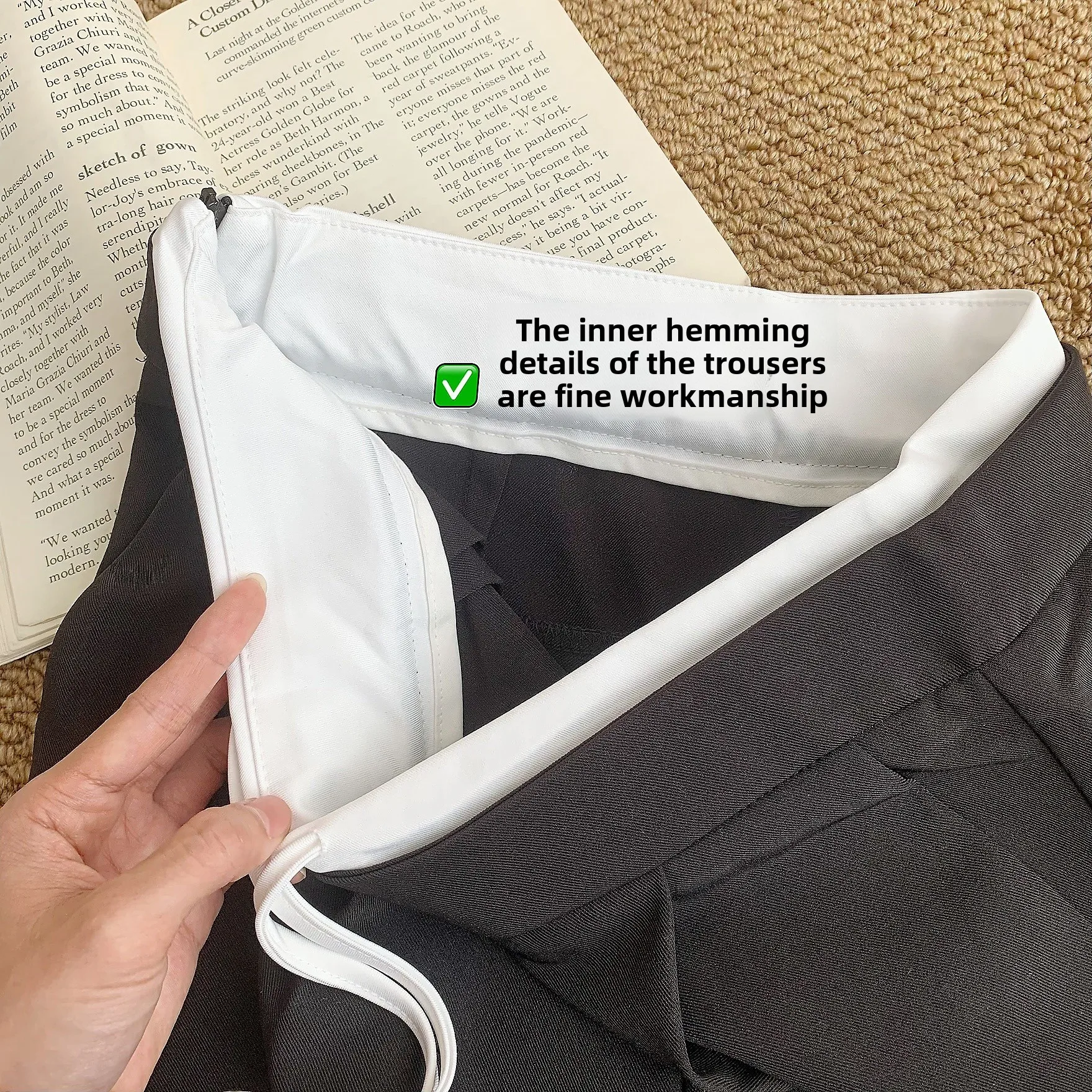 กางเกงขายาวทรงหลวมสไตล์ลำลอง สีสันสดใส ดีไซน์เอวคู่แบบผูกเชือก สไตล์เกาหลี ดีไซน์ทันสมัย ผ้าฝ้ายใส่สบาย เหมาะสำหรับผู้หญิง