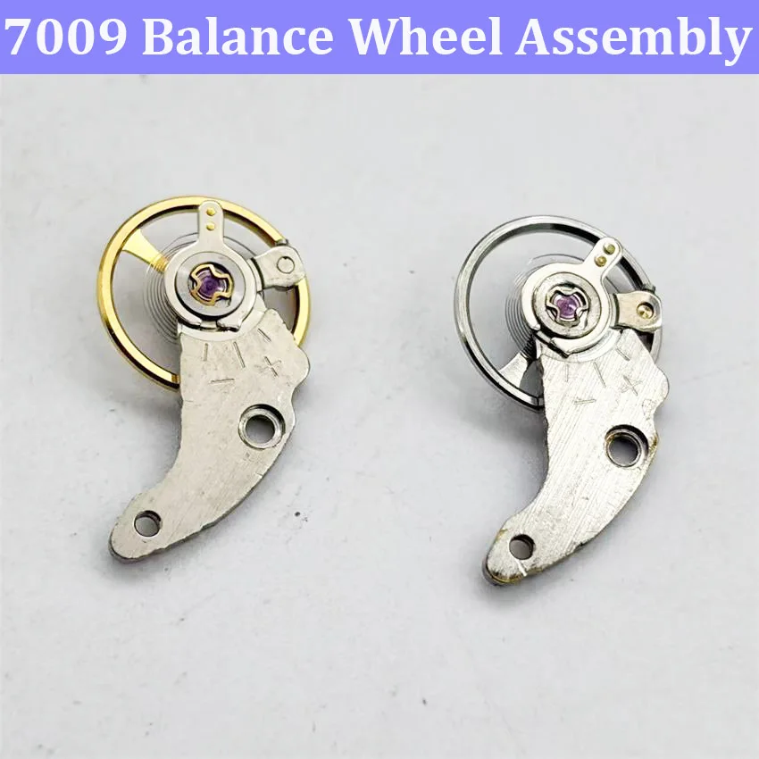 7009 Balance Wheel Assembly for 7S26 Movement with Wheel Splint Universal Watch Disassembly Parts Accessory